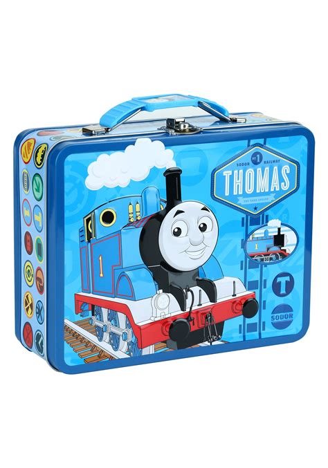 thomas the tank engine metal lunch box|Thomas the Train Tin Lunch Box for sale .